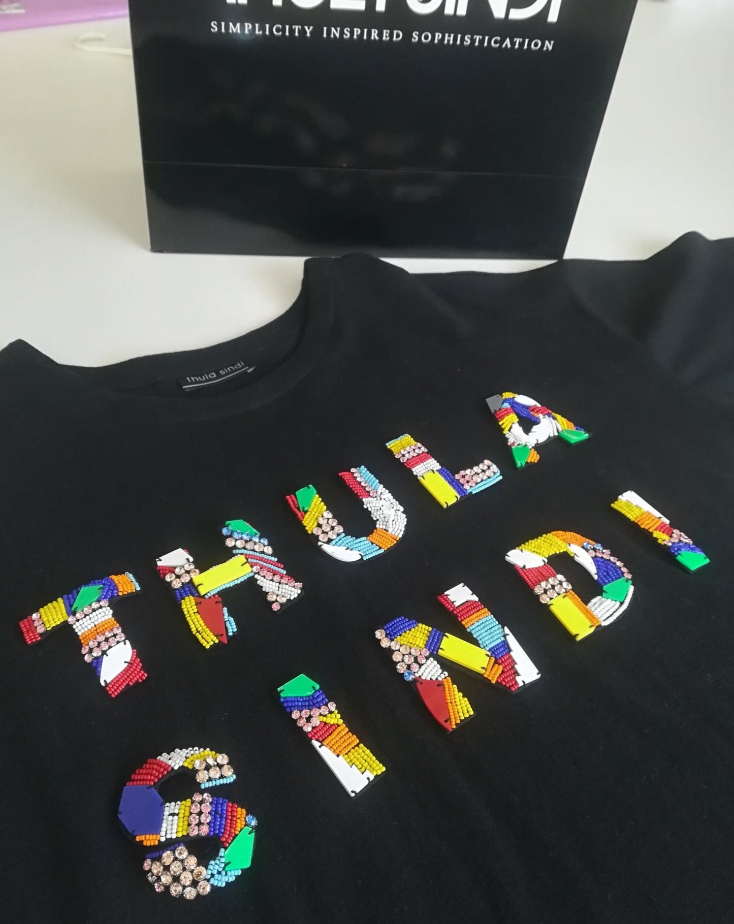 TS Beaded T-shirt (White)