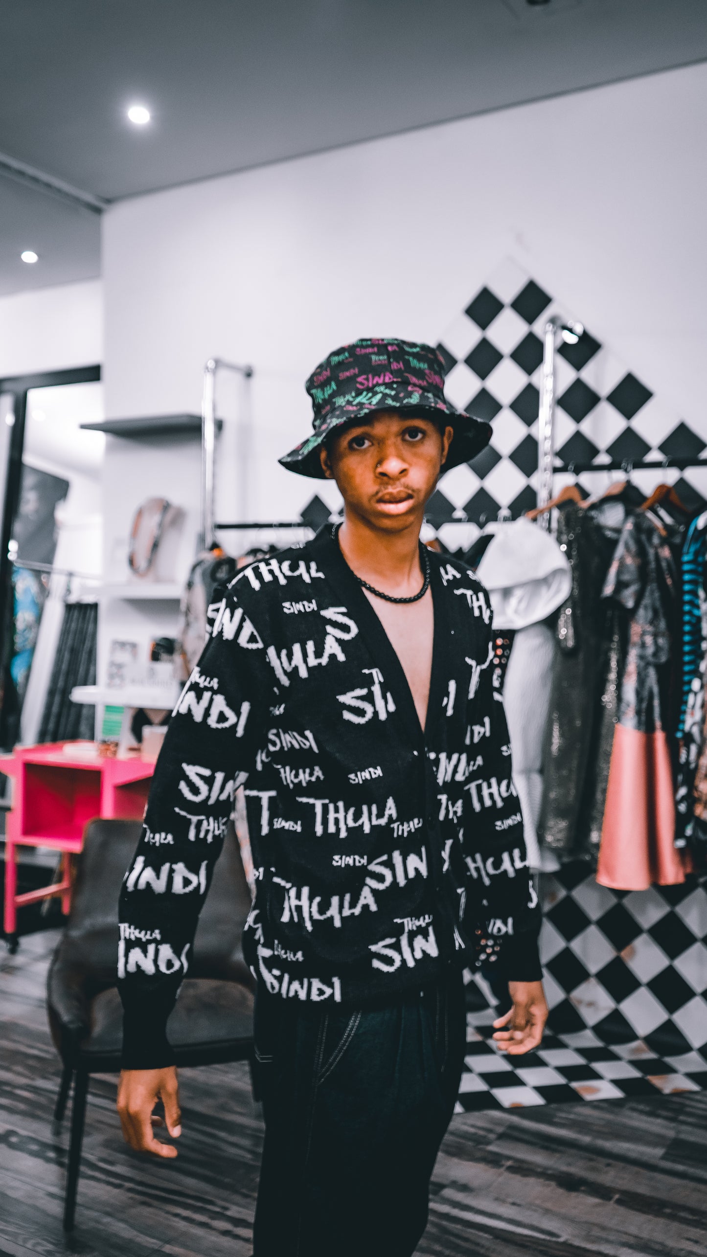 TS GRAFF Knit Unisex Cardigan