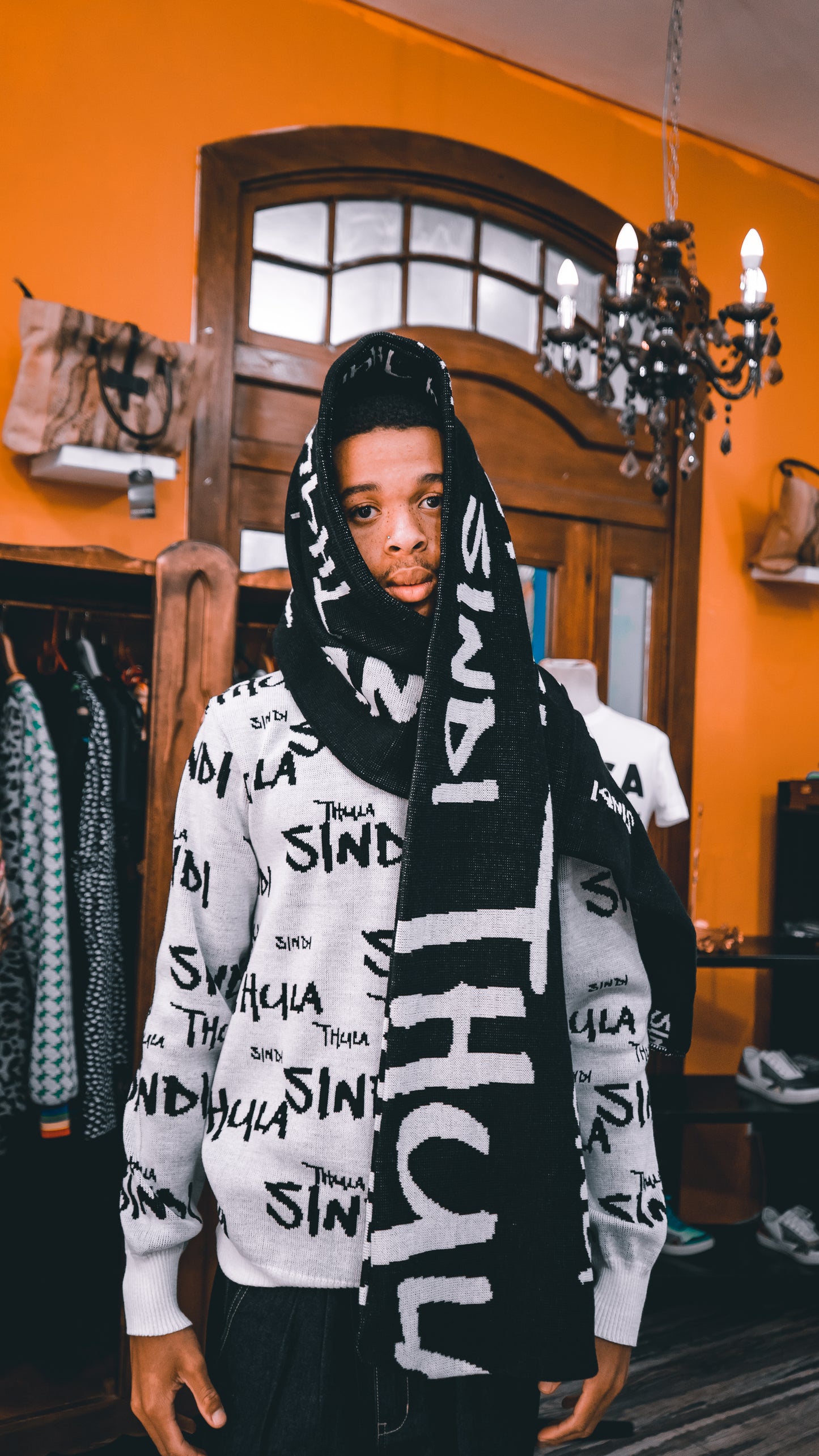 TS GRAFF Knit Unisex Scarf