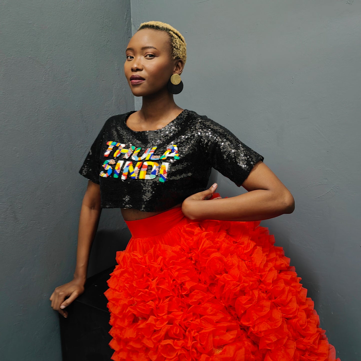 René Skirt Red