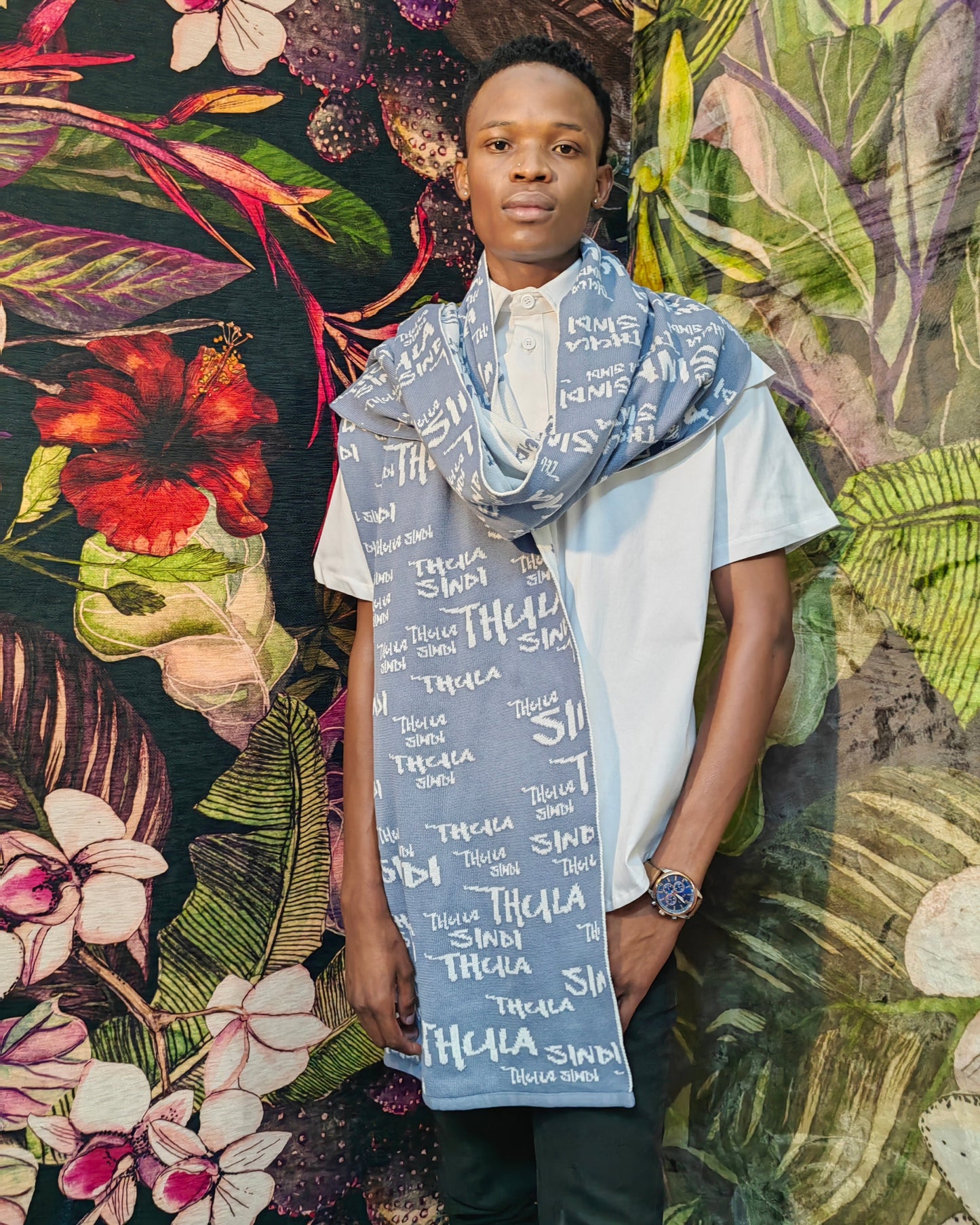 Coastal Graff Knit Scarf