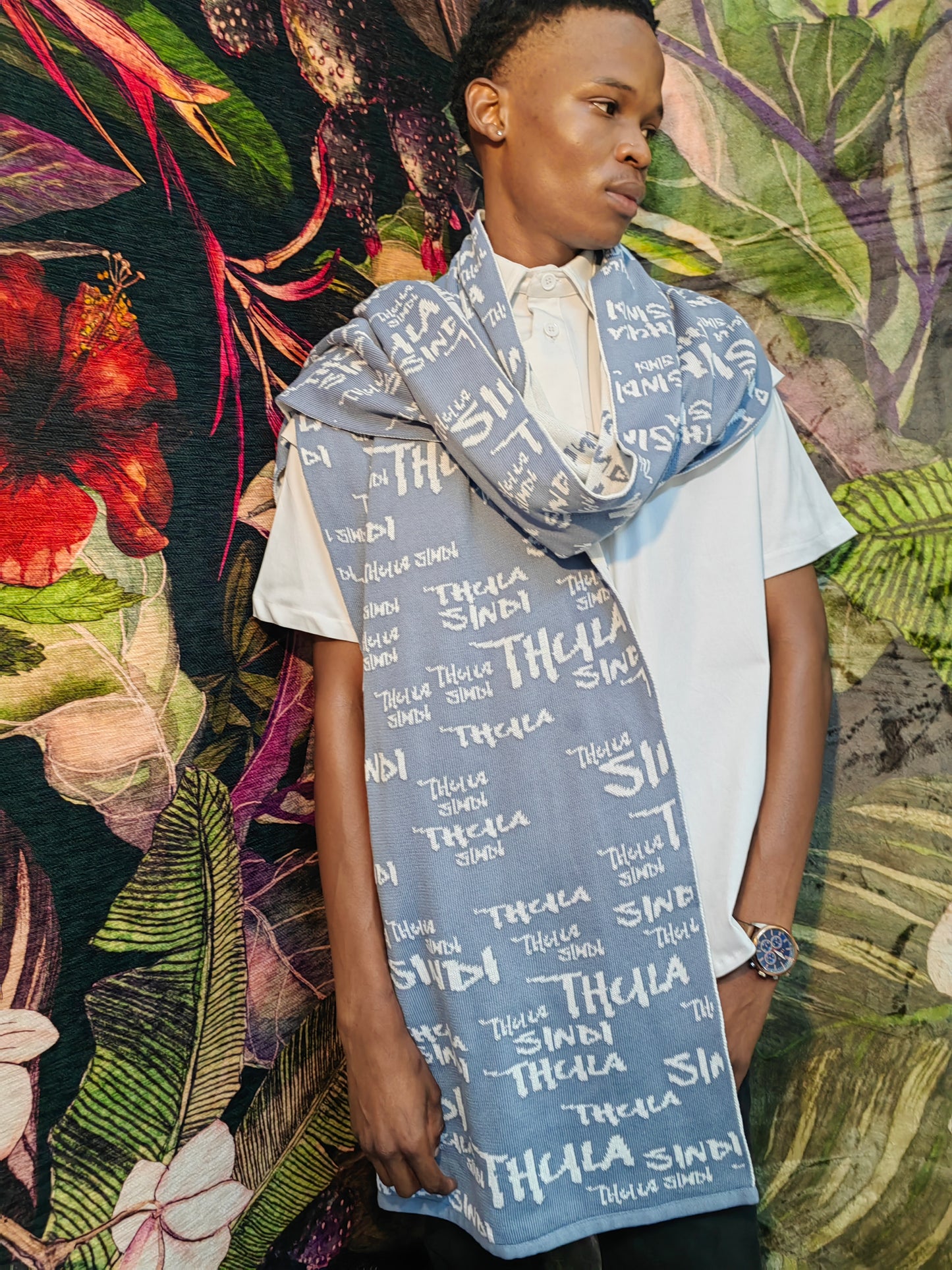 Coastal Graff Knit Scarf