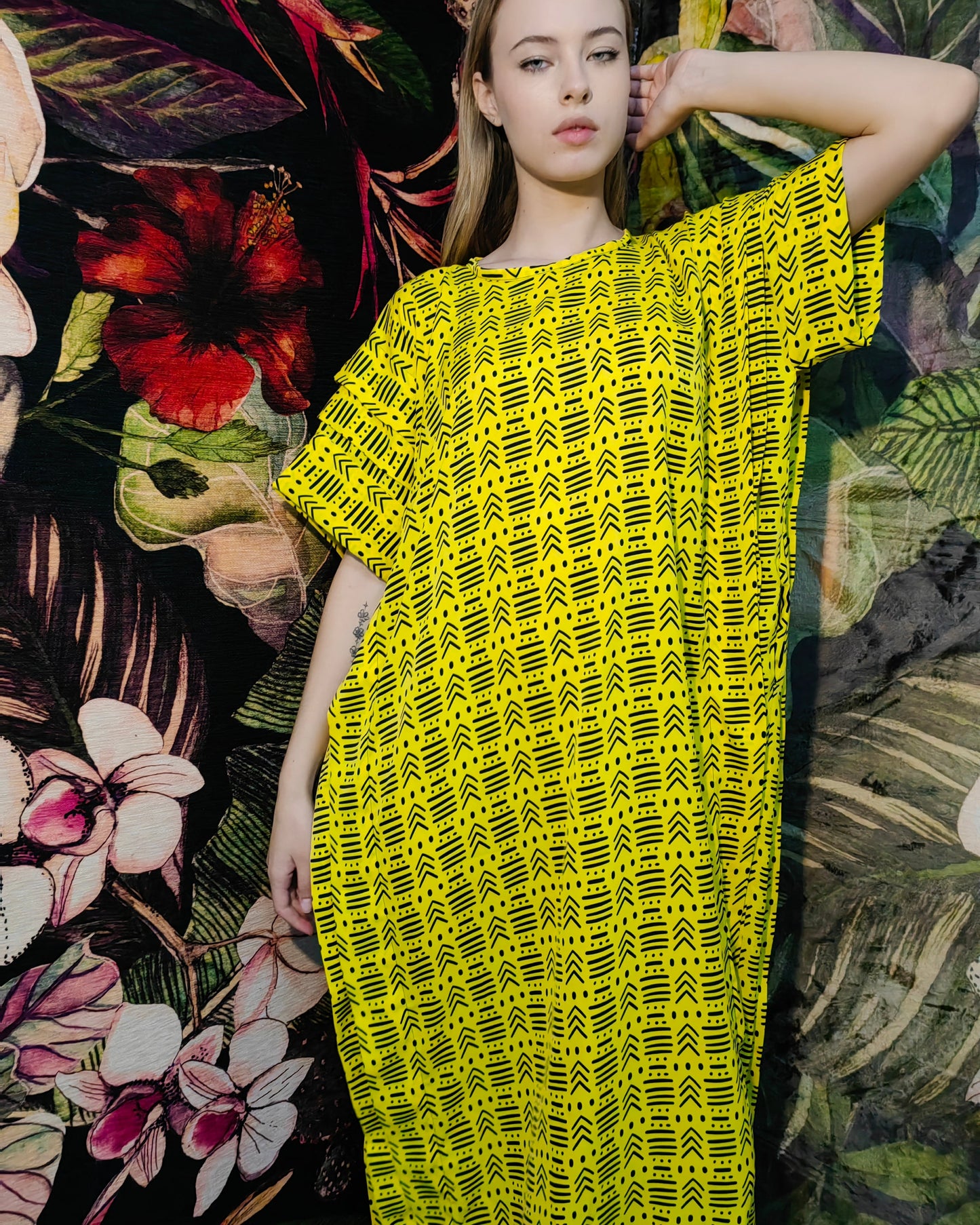 Kantura Caftan (Yellow)