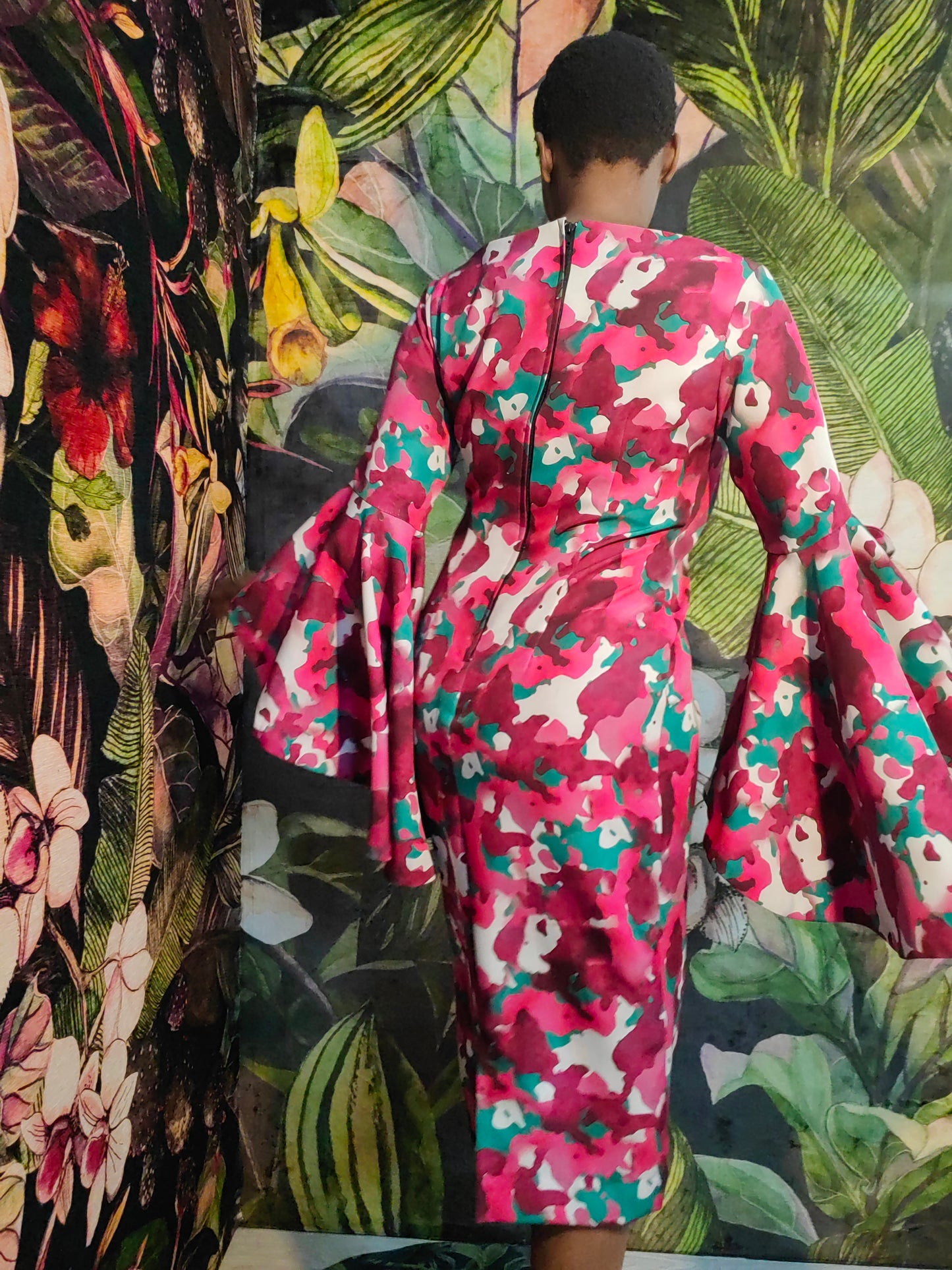 Grior Dress (Flomo Print)