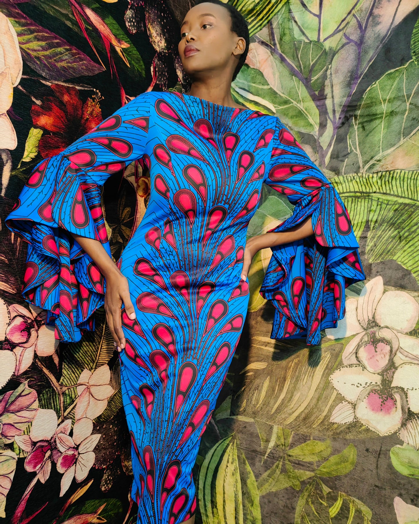 Grior Dress (Gascar Print)