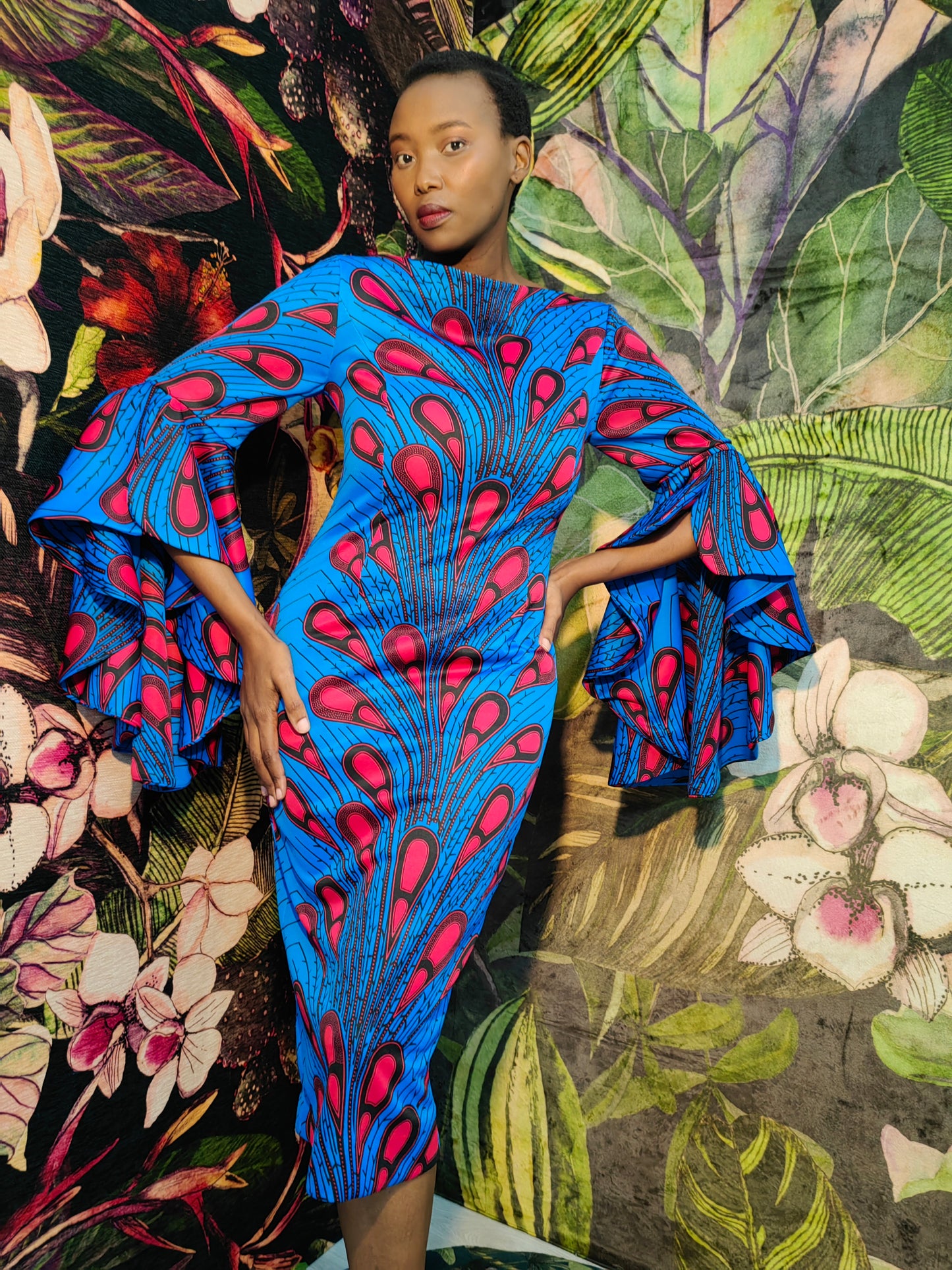 Grior Dress (Gascar Print)