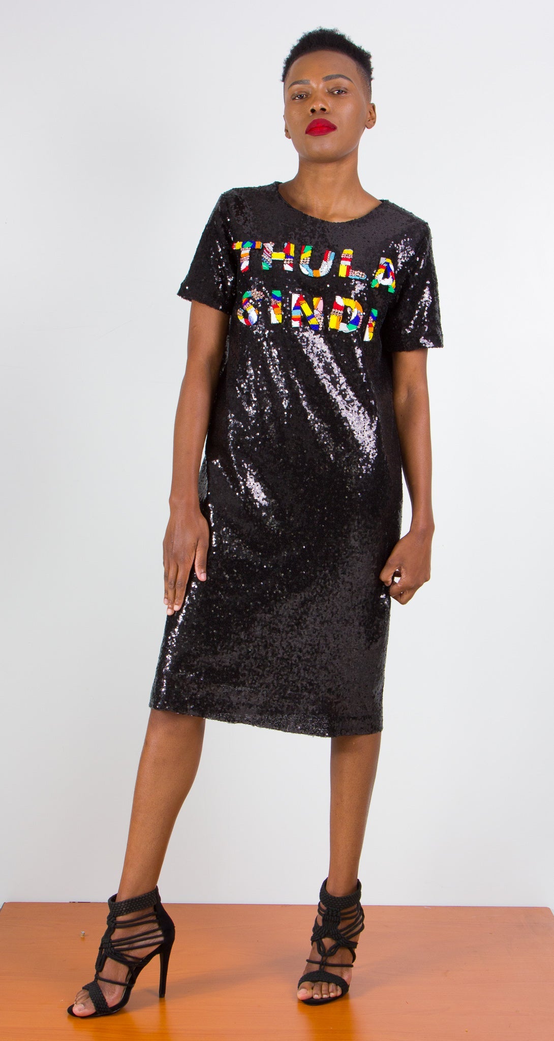 TS Beaded T-shirt (Black)