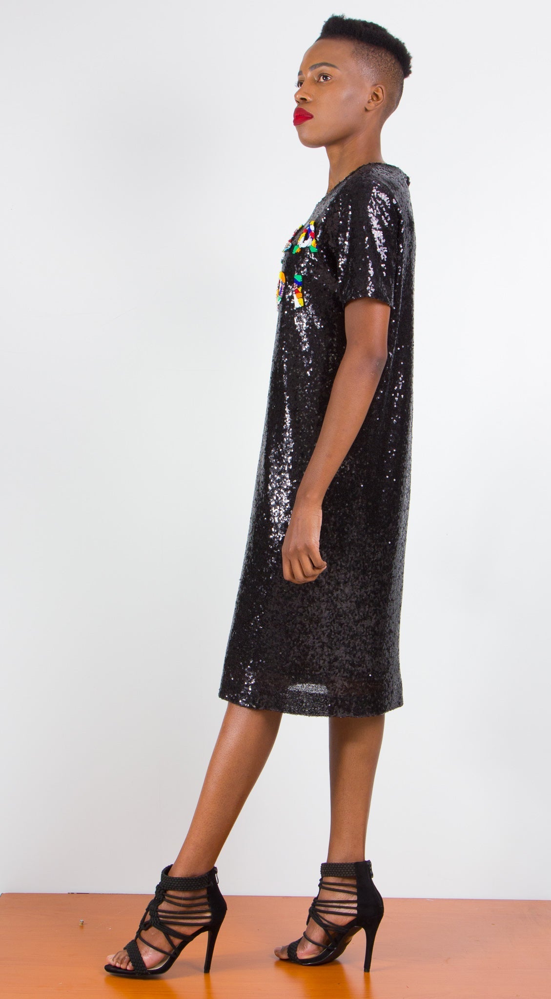 TS Beaded Sequin Dress
