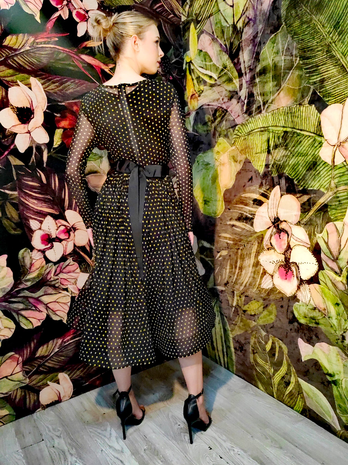 Buno Dress in Polka dots