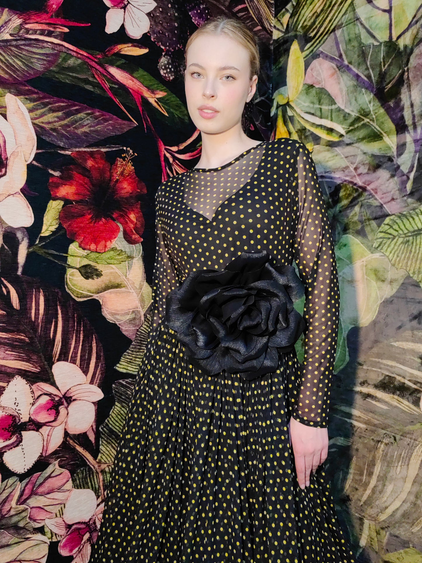 Buno Dress in Polka dots