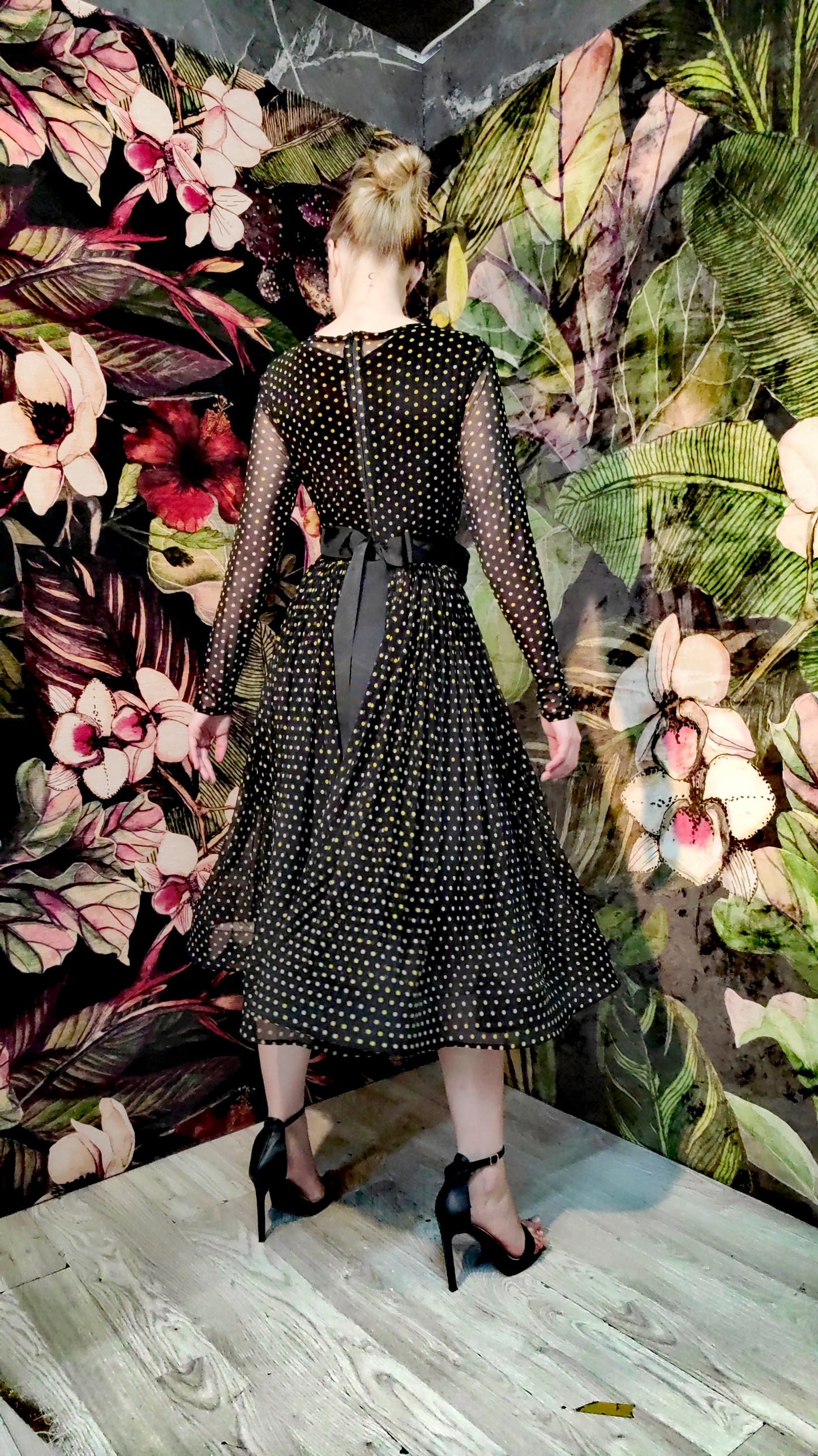 Buno Dress in Polka dots