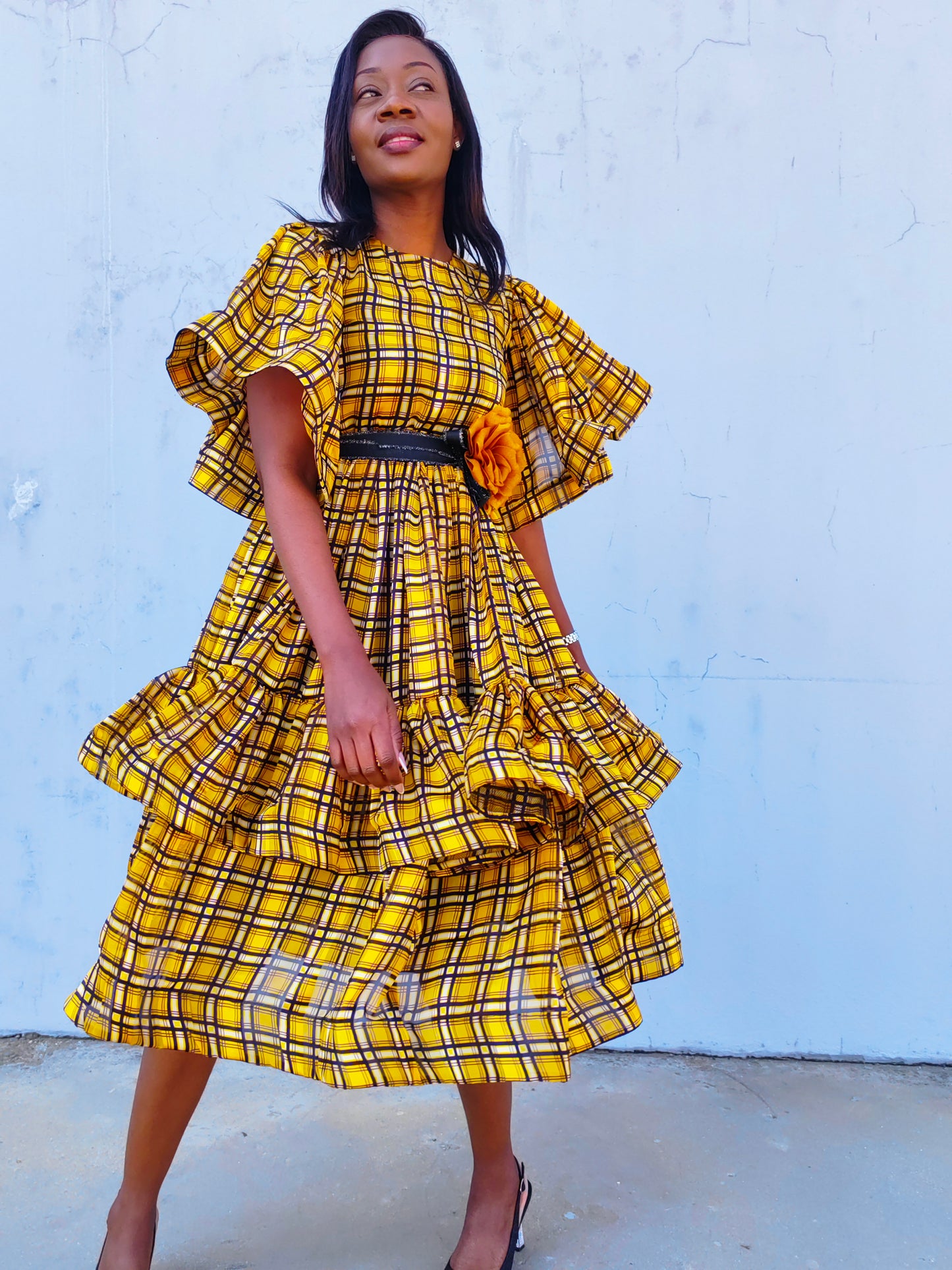 Abero Chiffon Dress