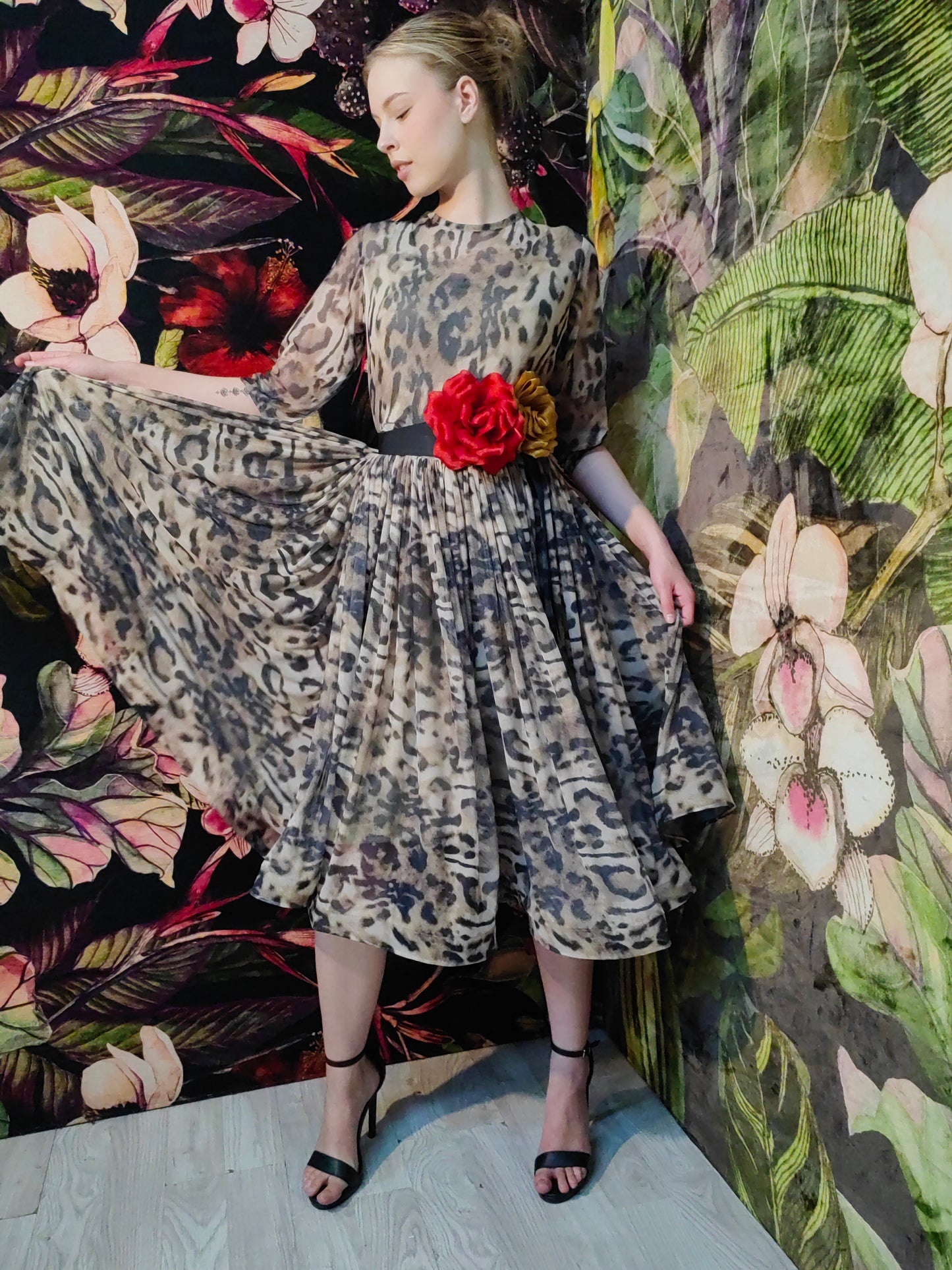 Buno Dress in Leopard