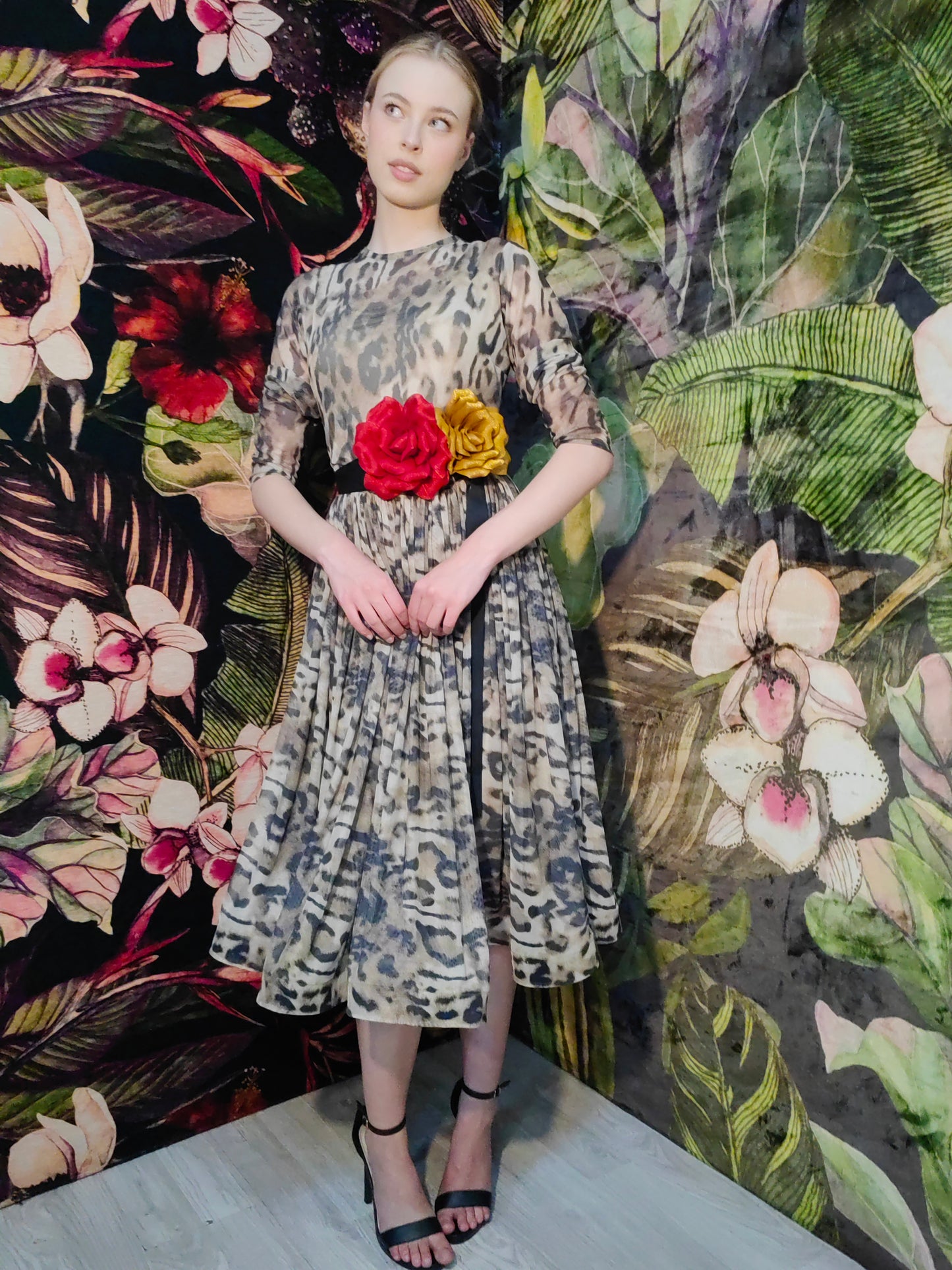 Buno Dress in Leopard