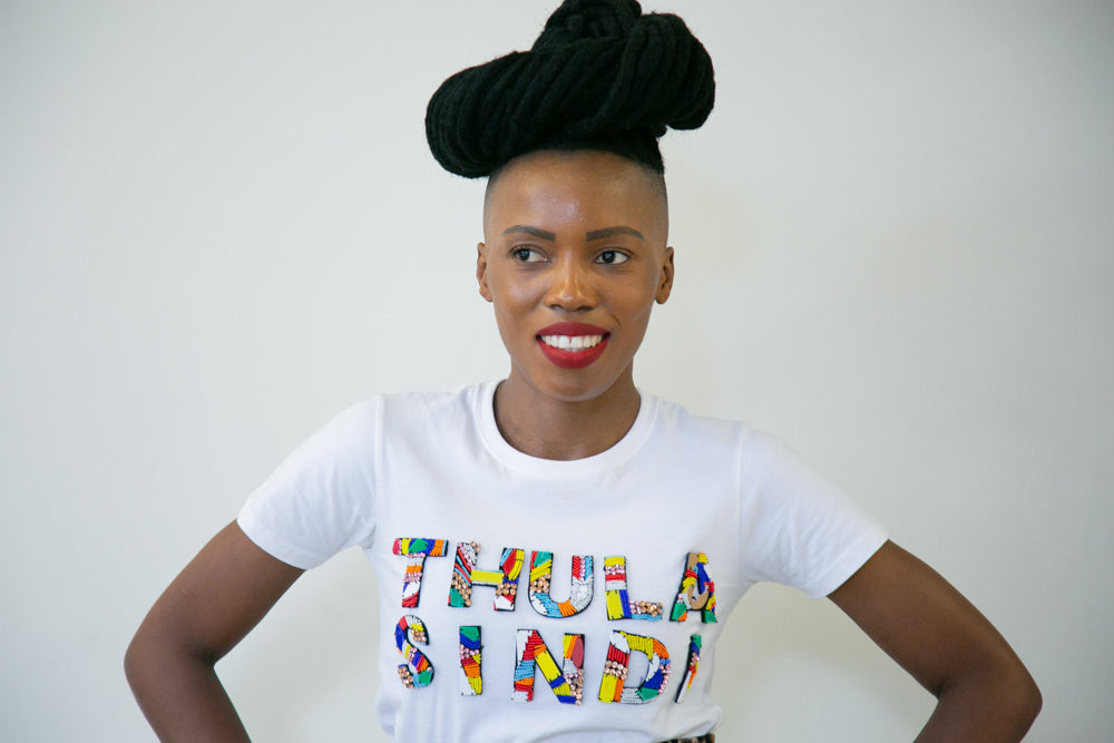 TS Beaded T-shirt (White)