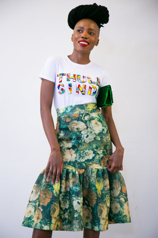 TS Beaded T-shirt (White)