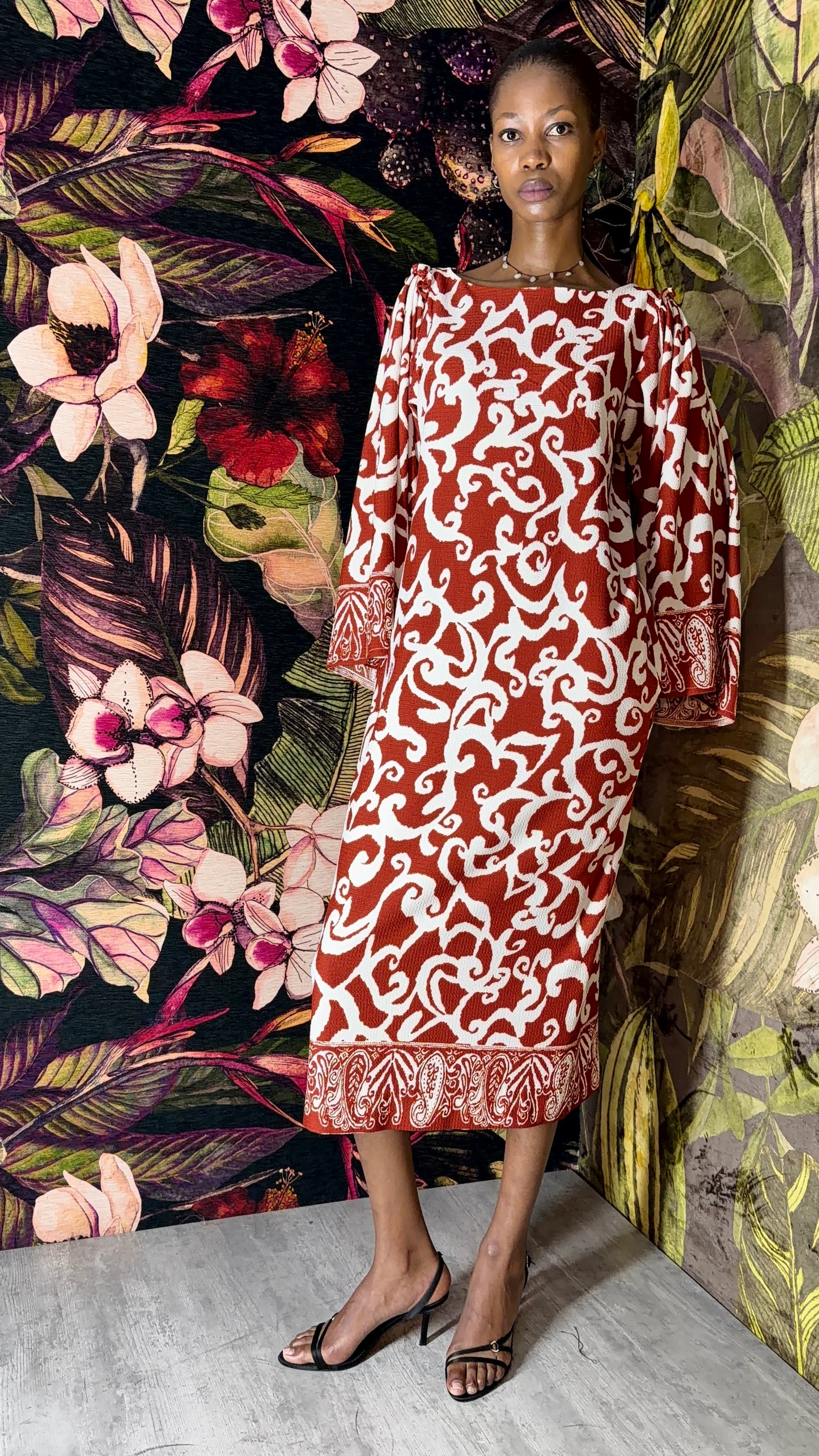 Galo Dress (Ochre)