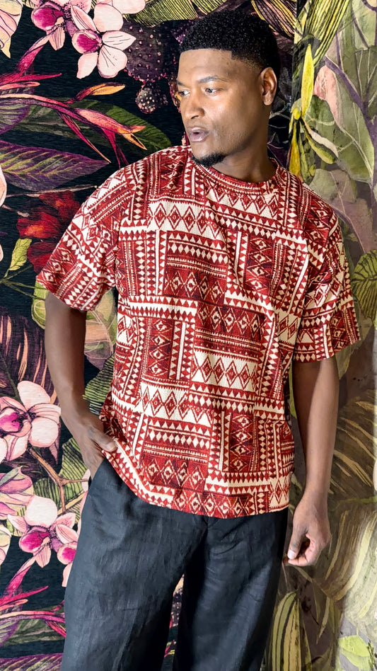 Ochre T-shirt(Sunset)