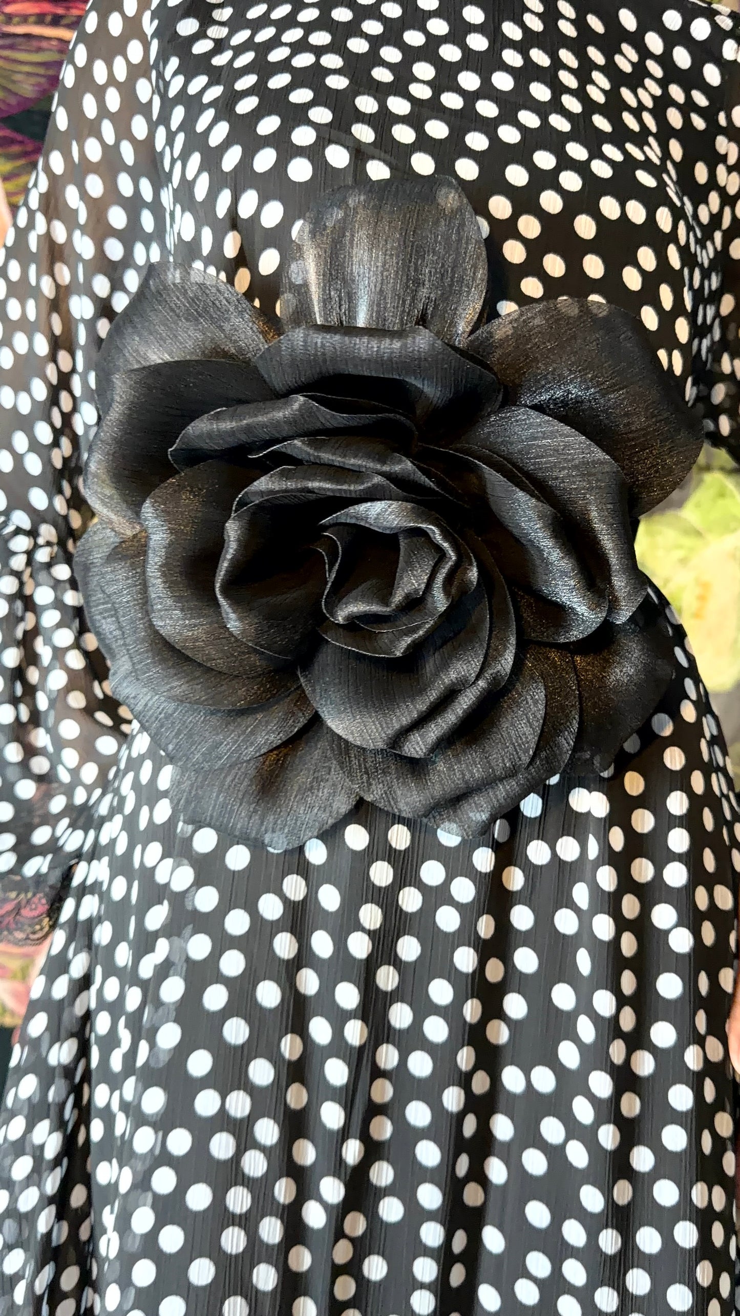 Rose organza belt by Thula Sindi