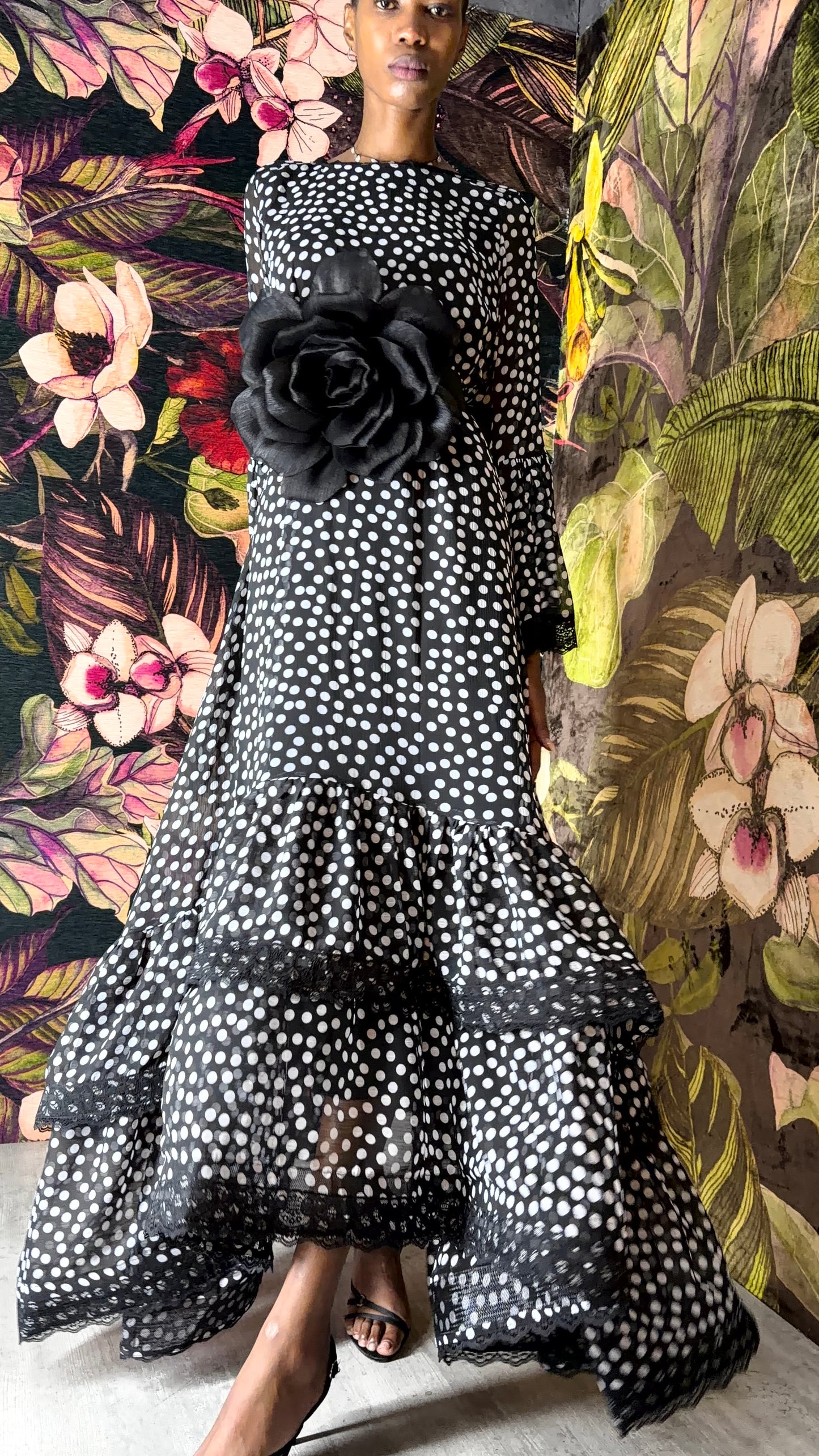 Alabo Dress (Maxi Chiffon)