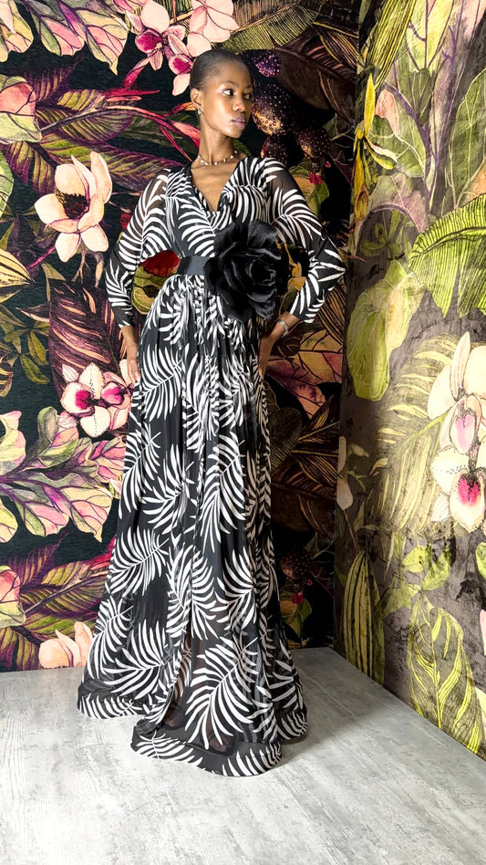 Fern stretch mesh dress by Thula Sindi