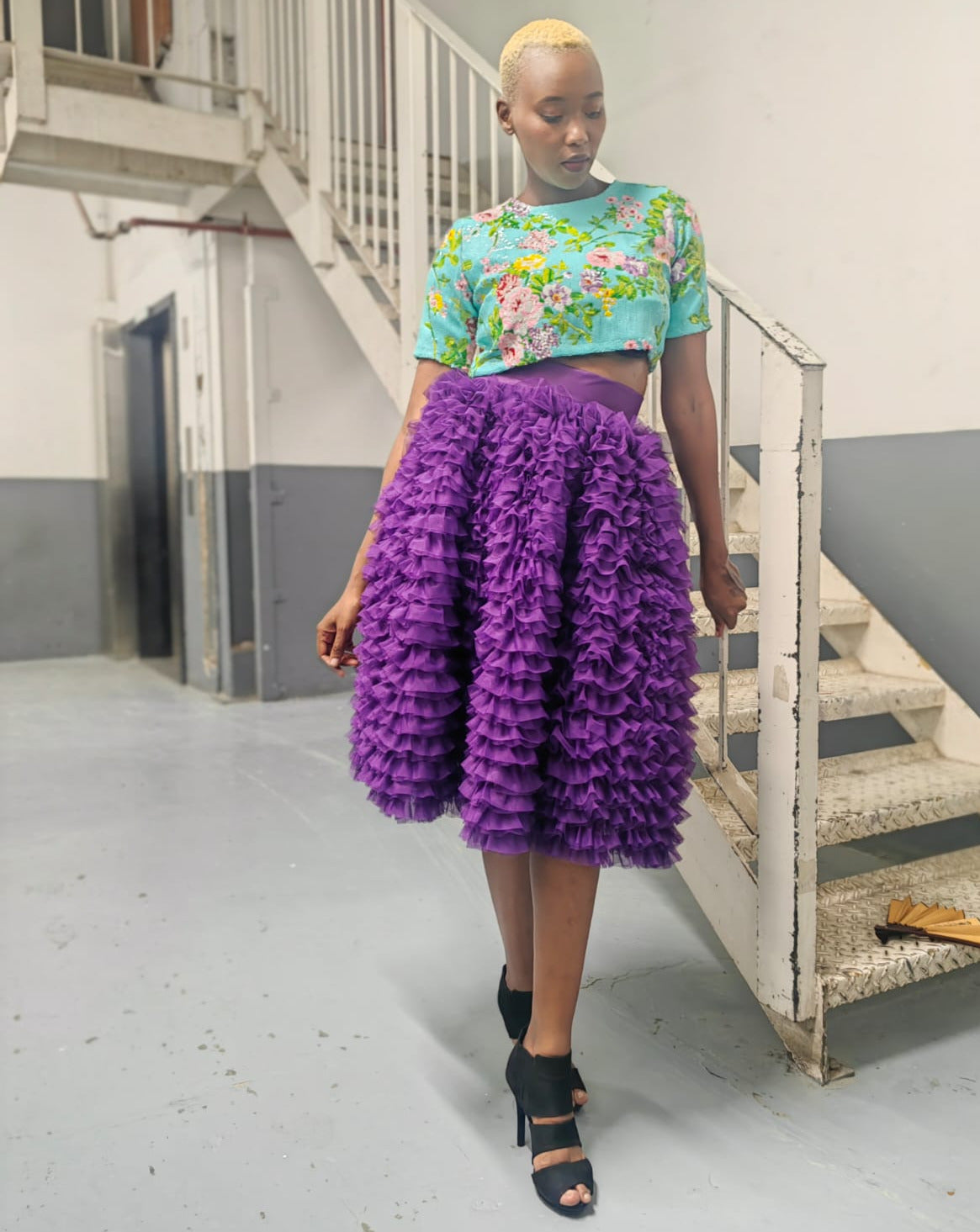 René Skirt Purple