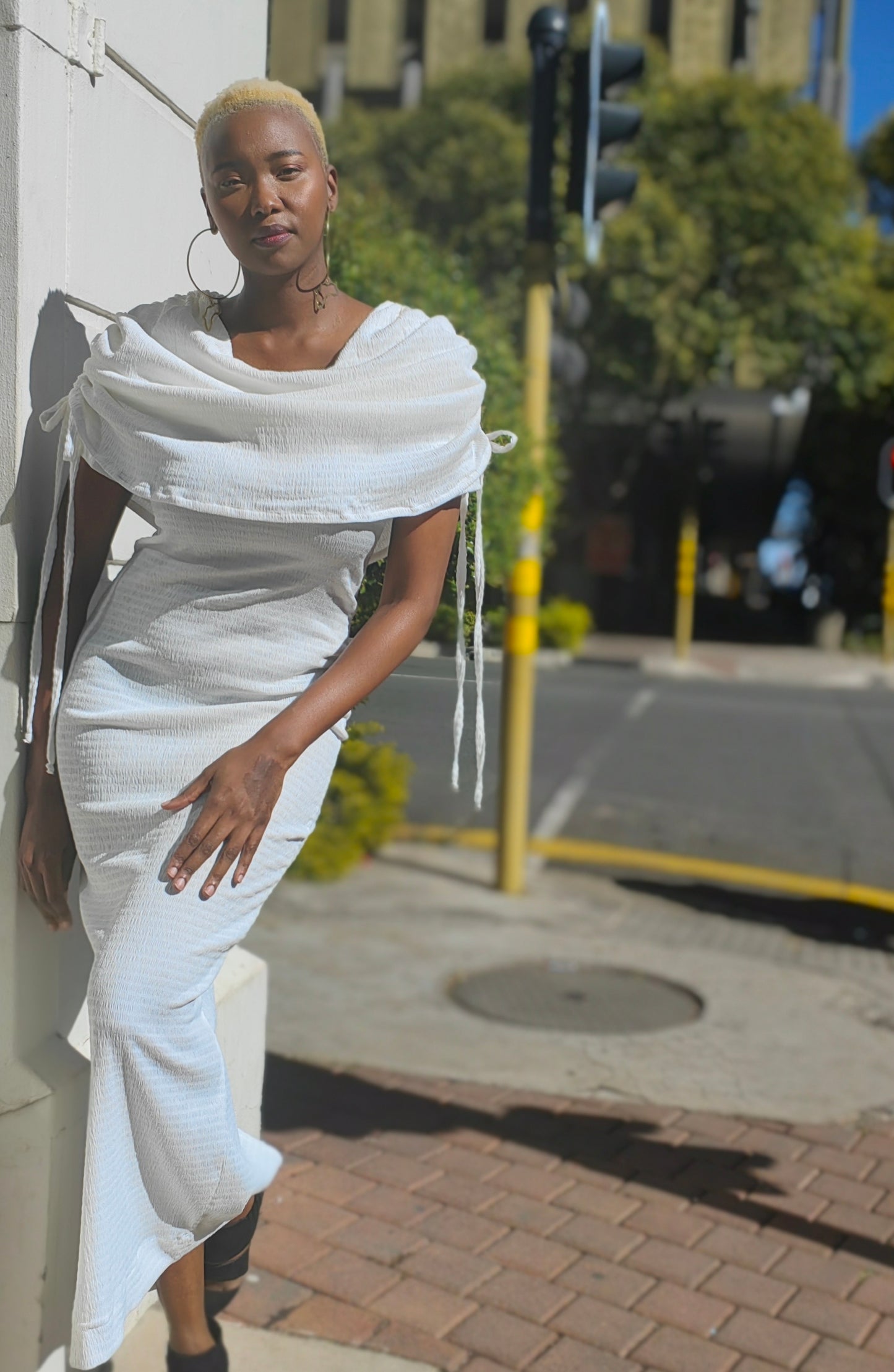 Marang Dress (White)