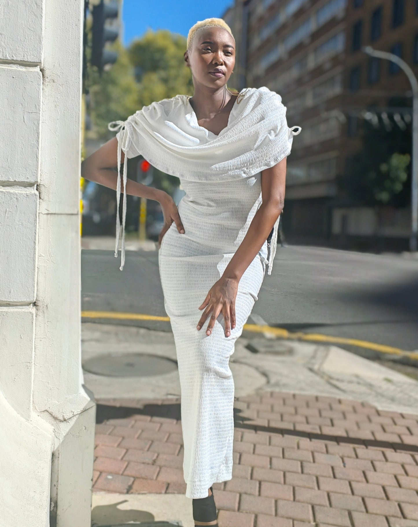 Marang Dress (White)