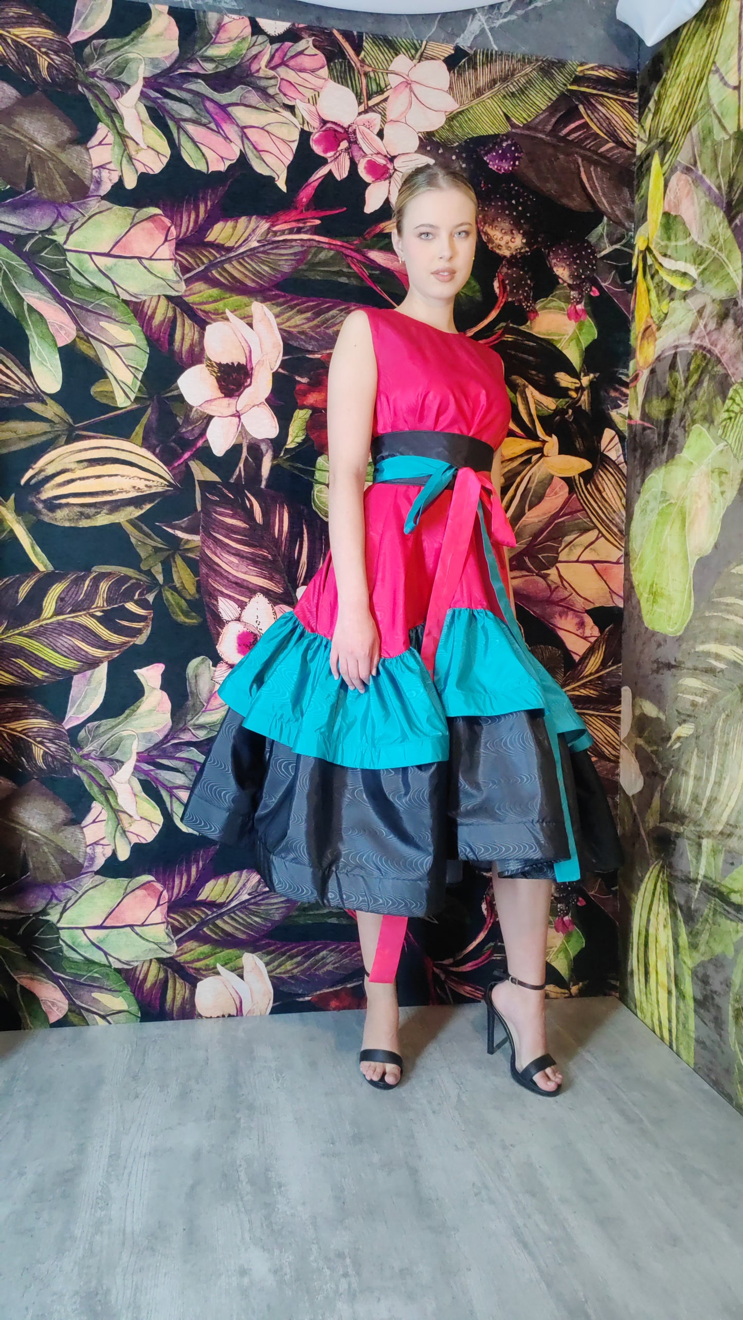 Alabo Dress (Tri Colour version 2)