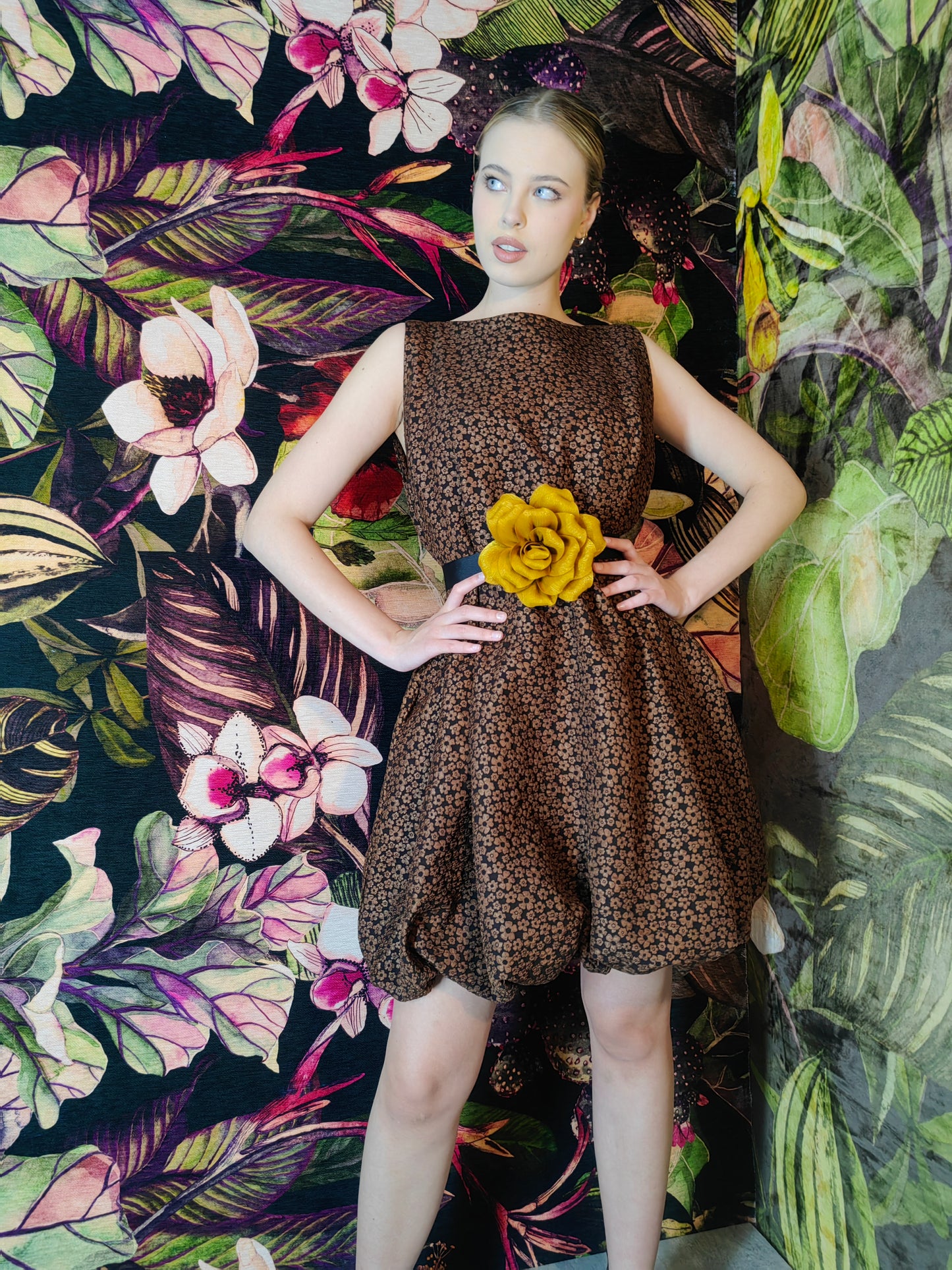 Zamara dress (bronze)