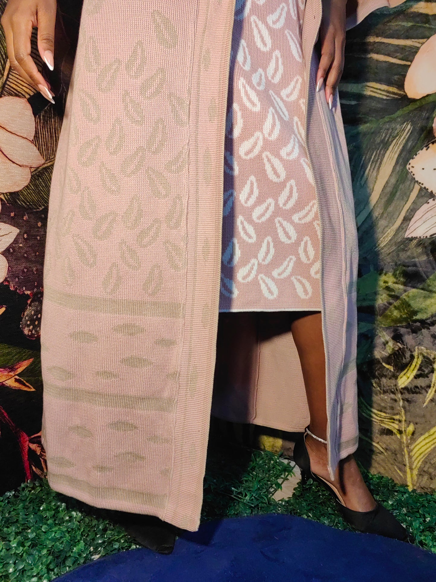 Cedi Pure Cotton Robe-Coat (Pastel)