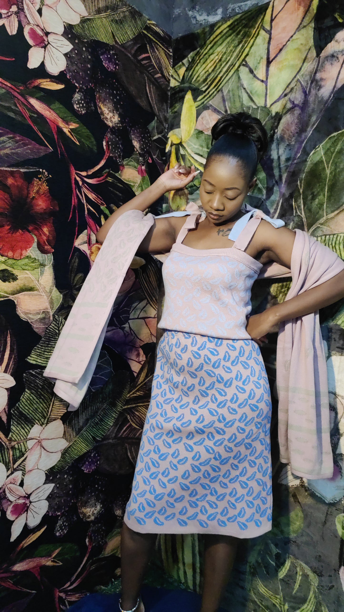 Cedi Knit Skirt (Pastel)