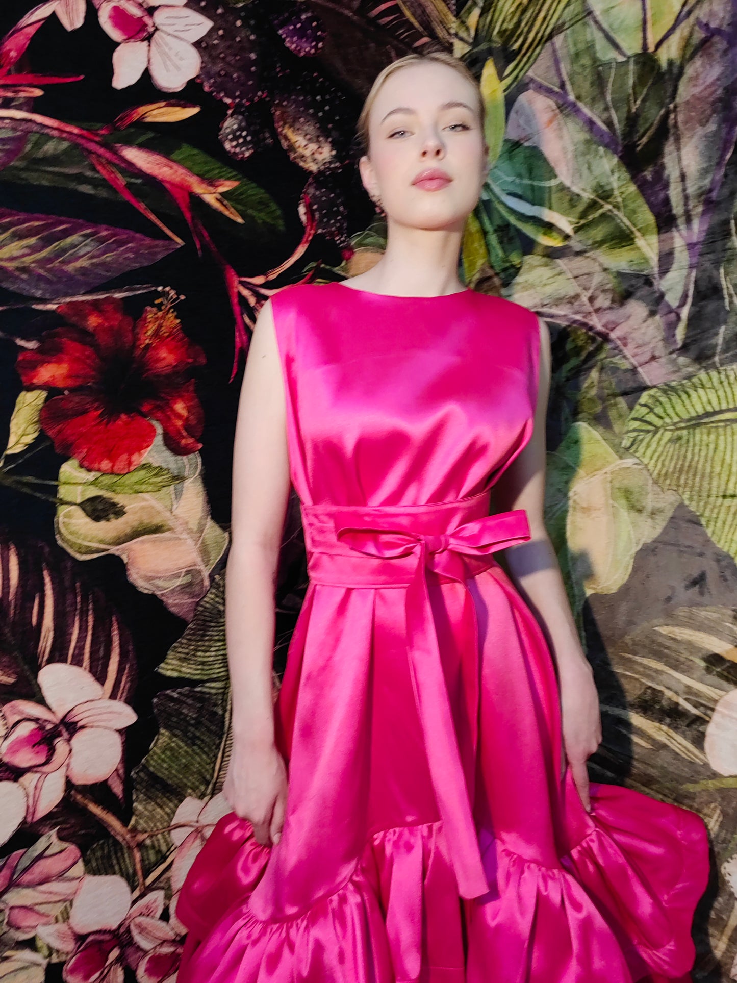 Alabo Dress (midi Rose)