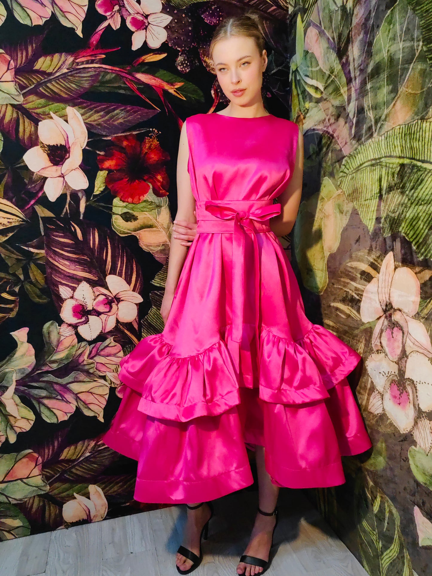 Alabo Dress (midi Rose)