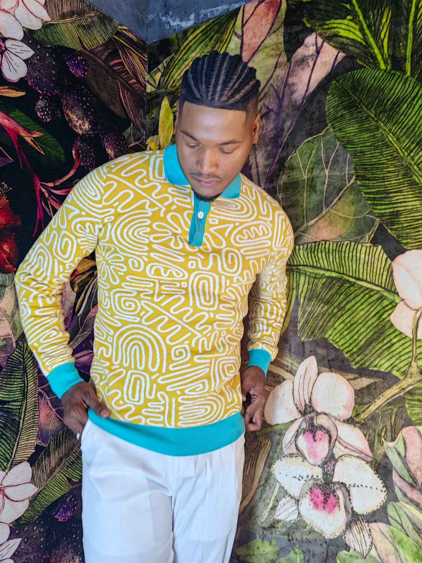 Amaze Pure Cotton Golfer (long sleeve)