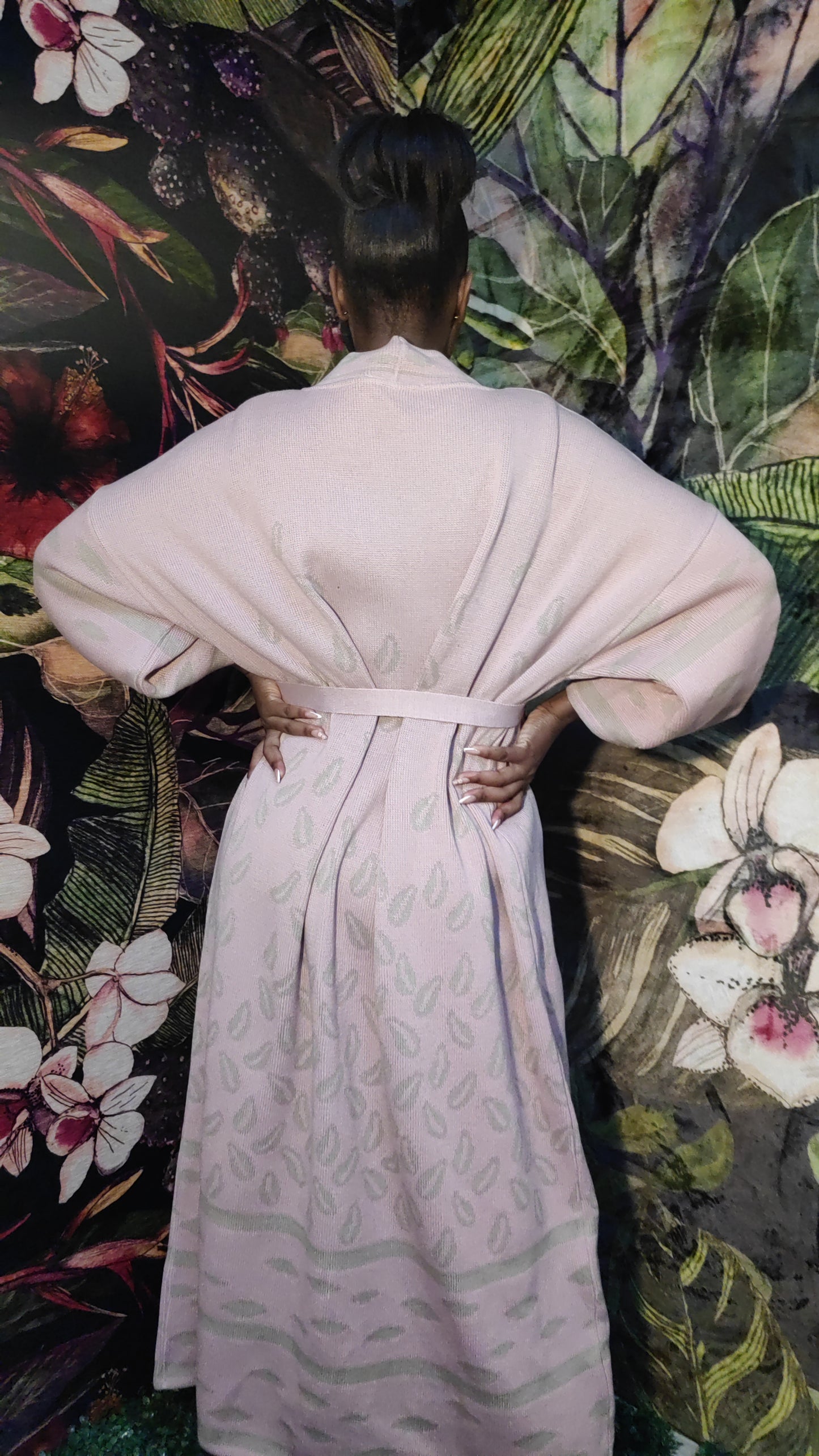 Cedi Pure Cotton Robe-Coat (Pastel)